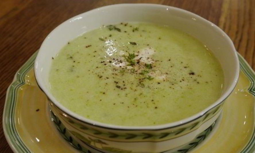 Рецепт суп из кабачков и пекинской капусты