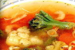 Суп из креветок по-французски