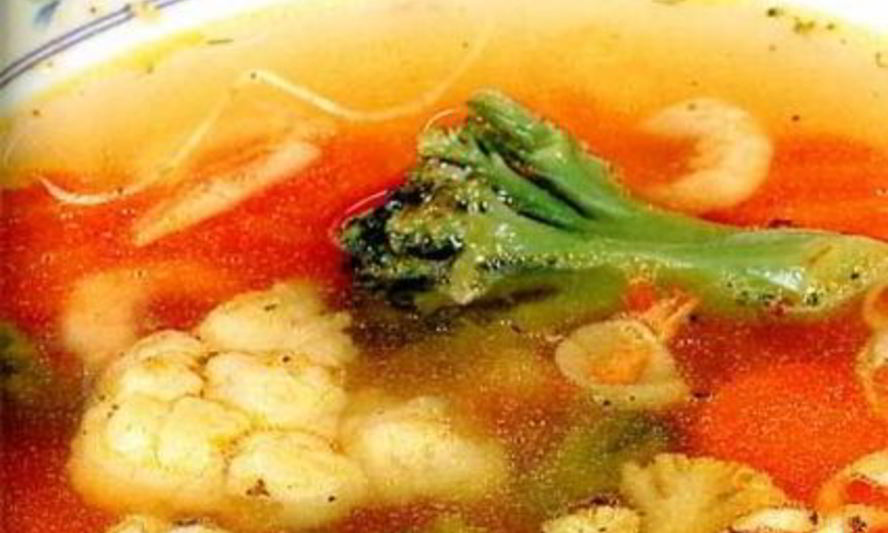 Рецепт суп из креветок по-французски