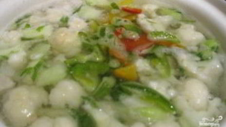 суп из куриной грудки