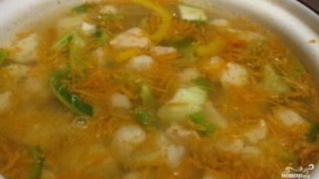 суп из куриной грудки