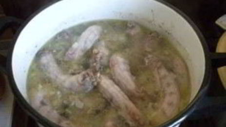 суп из куриных шеек