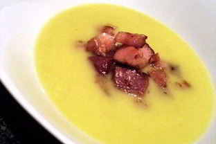 Суп из лука порея и картофеля