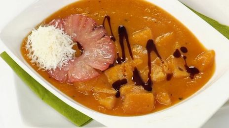 суп из тыквы с ананасом