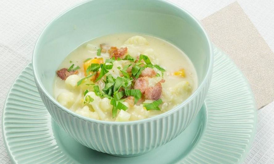 Рецепт суп из замороженной цветной капусты