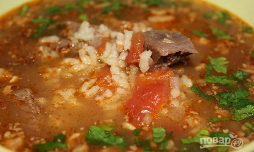 Рецепт грузинский суп харчо
