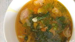 Харчо из курицы в мультиварке