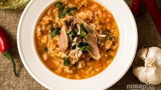 Харчо из курицы