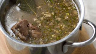 Харчо с грецкими орехами