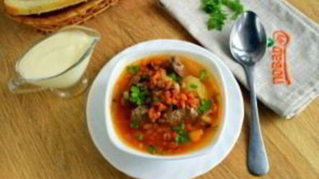 харчо с перловкой