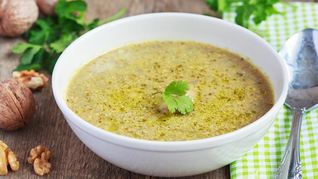 Харчо с зеленым Ткемали