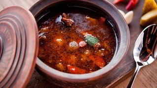 Харчо со сливами