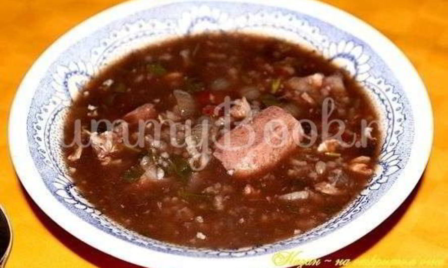 Рецепт харчо в казане