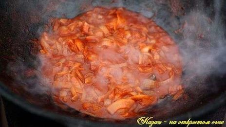 харчо в казане