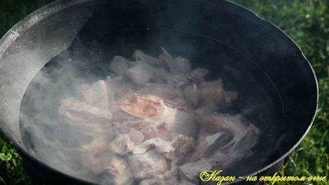 харчо в казане