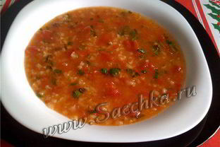 Постный харчо