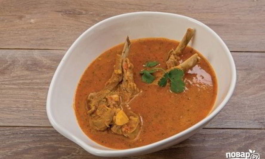 Рецепт суп харчо с бараниной