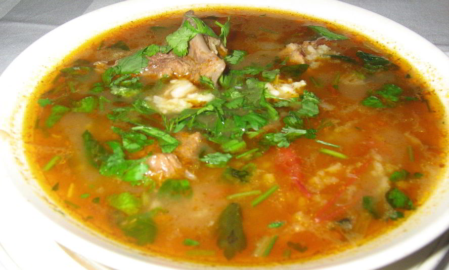 Рецепт суп харчо с рисом