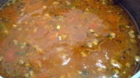 суп харчо с рисом