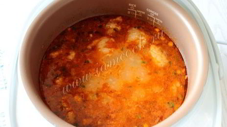 суп харчо в мультиварке