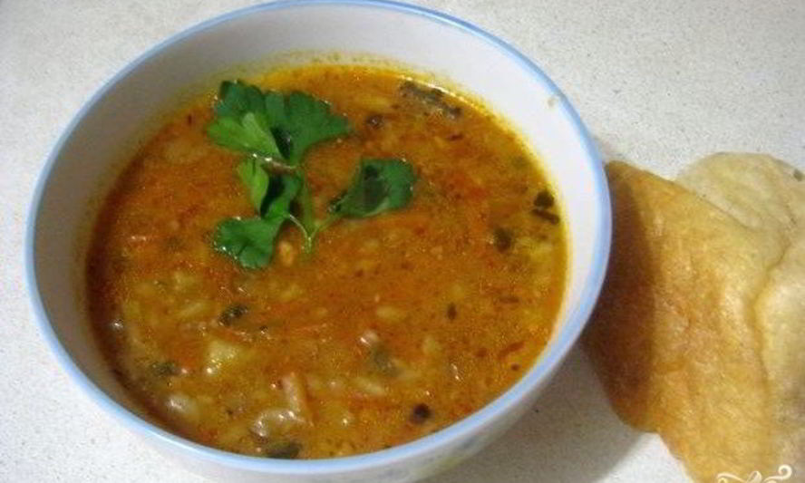 Рецепт вегетарианский суп харчо