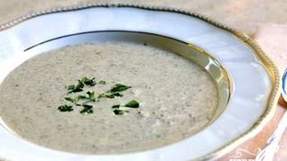 Суп-крем из шампиньонов