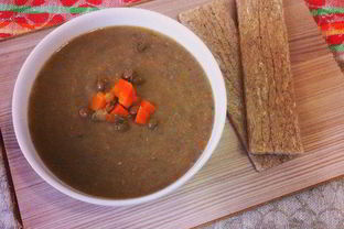 Чечевичный суп-пюре