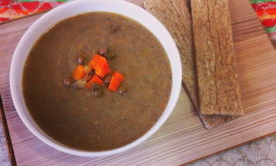 Рецепт чечевичный суп-пюре