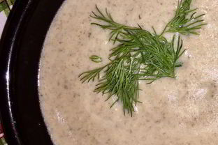 Душевный грибной суп-пюре