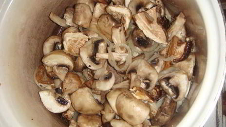 грибной суп-пюре капучино