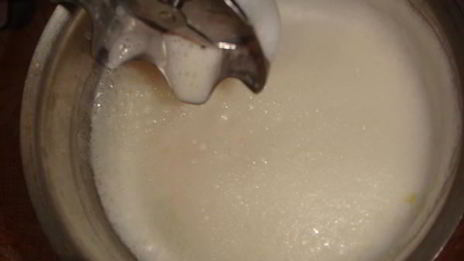 грибной суп-пюре капучино