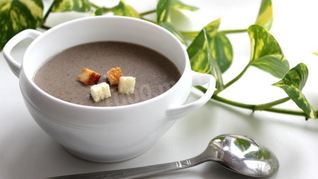 Грибной суп-пюре с белыми грибами