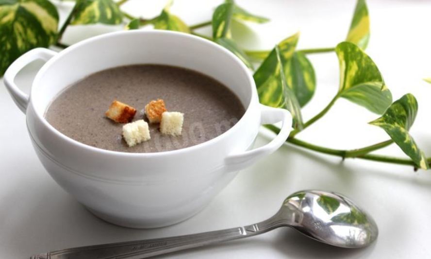 Рецепт грибной суп-пюре с белыми грибами