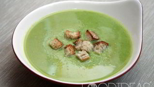 Кабачковый суп пюре