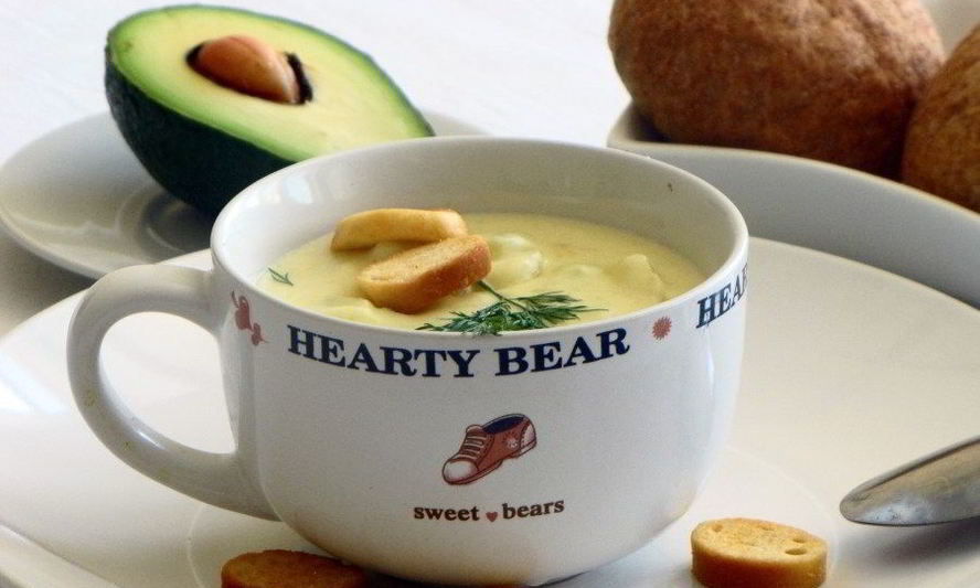 Рецепт картофельно-кабачковый суп-пюре с авокадо