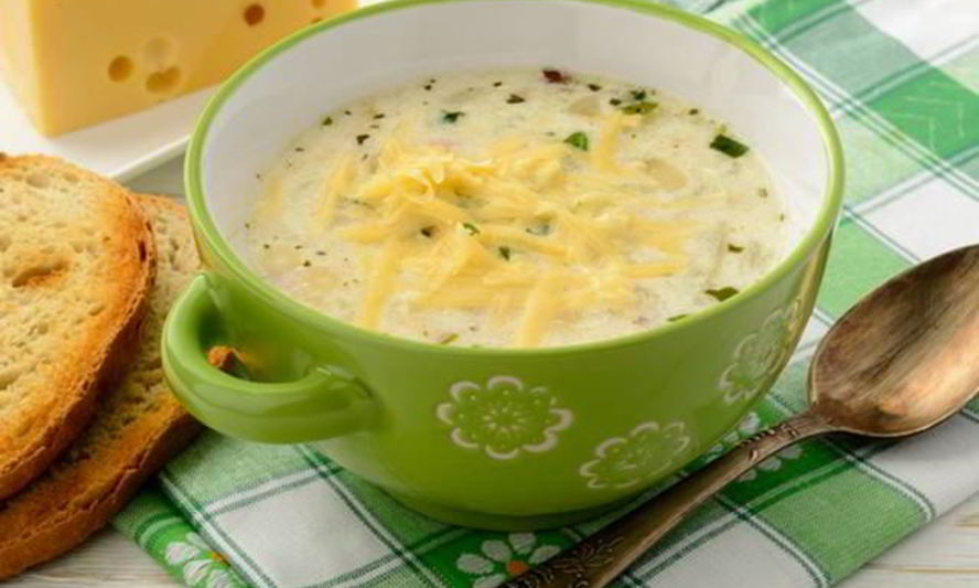 Рецепт картофельный суп-пюре с луком пореем