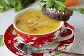 Картофельный суп-пюре с сыром
