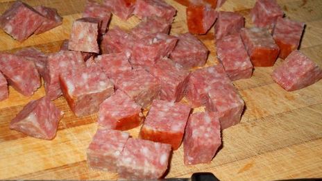 холодный томатный суп-пюре сальморехо