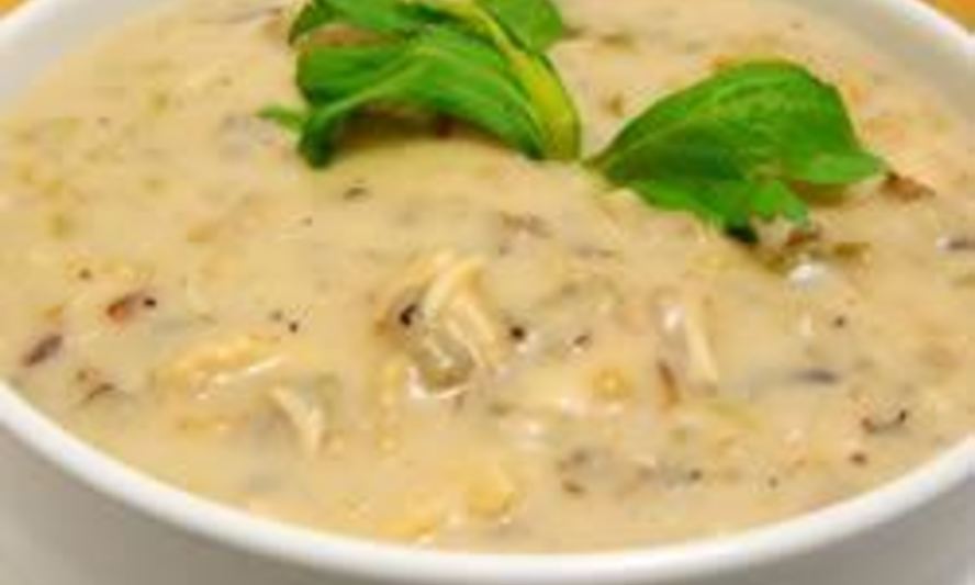 Рецепт куриный суп-пюре с диким рисом
