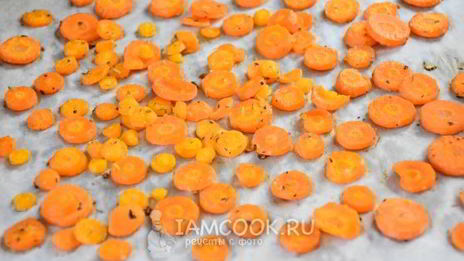 морковный суп-пюре с фасолью