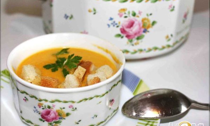Рецепт морковный суп-пюре