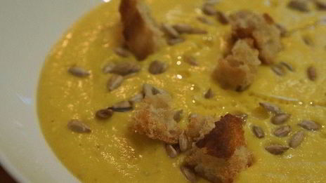 пряный суп-пюре из тыквы золотая осень