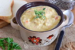 Сливочный суп-пюре из корневого сельдерея