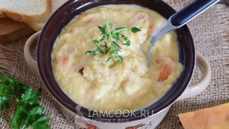 сливочный суп-пюре из корневого сельдерея