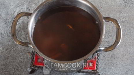 суп-пюре грибной из сушеных грибов