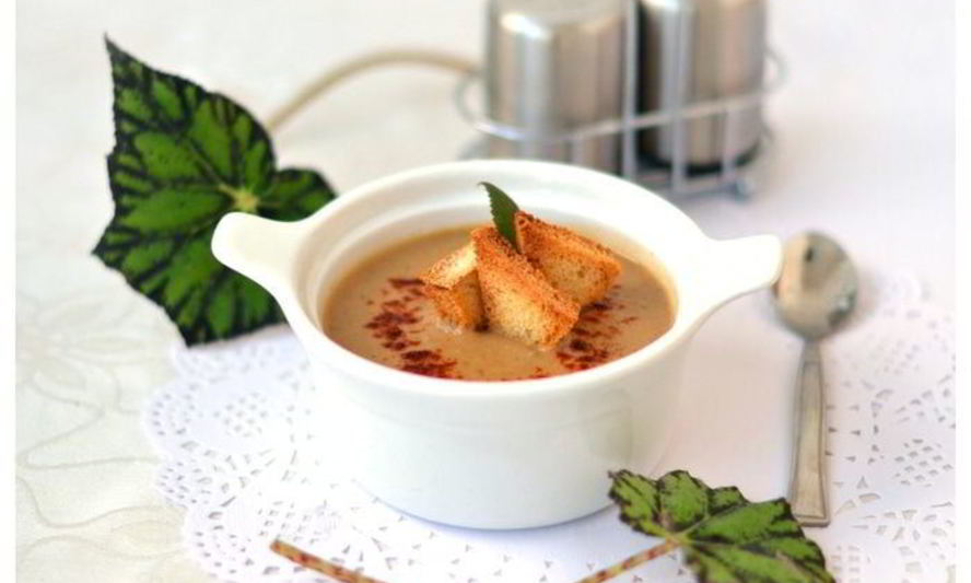 Рецепт суп-пюре из чечевицы и золотистых овощей