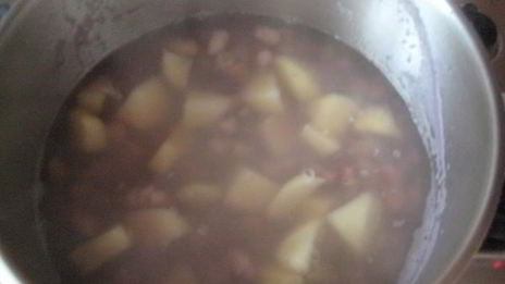 суп-пюре из фасоли