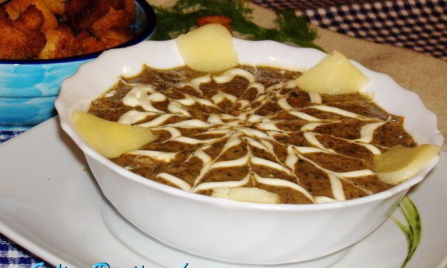 Рецепт суп-пюре из грибов