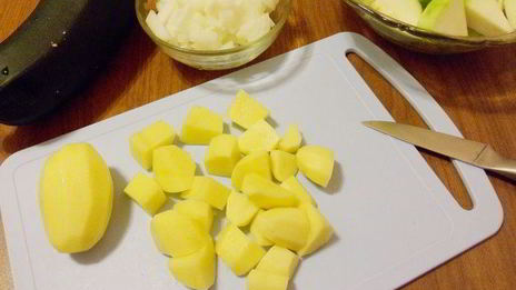 суп-пюре из кабачков