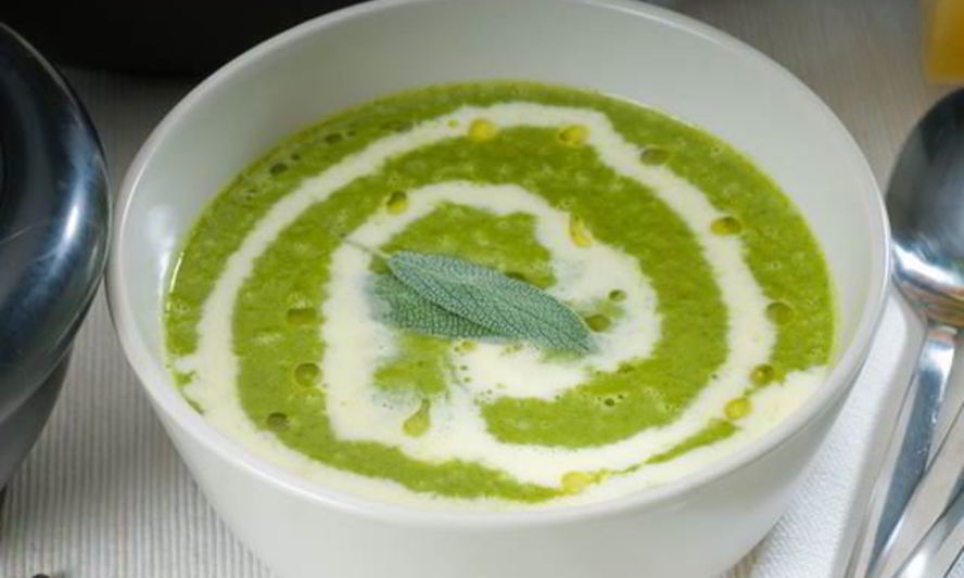 Рецепт суп-пюре из лука порея и картофеля